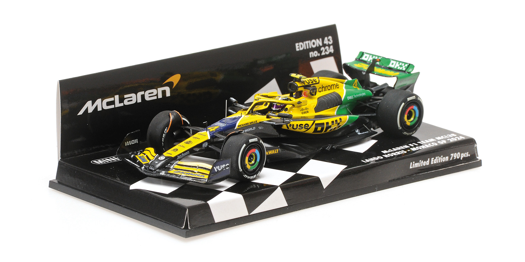 MCLAREN FORMULA 1 TEAM MCL38 - LANDO NORRIS - MONACO GP 2024