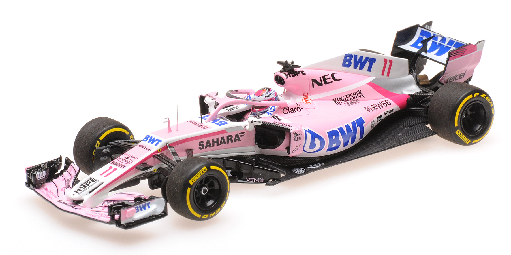 SAHARA FORCE INDIA F1 TEAM - SERGIO PÉREZ - SHOWCAR 2018