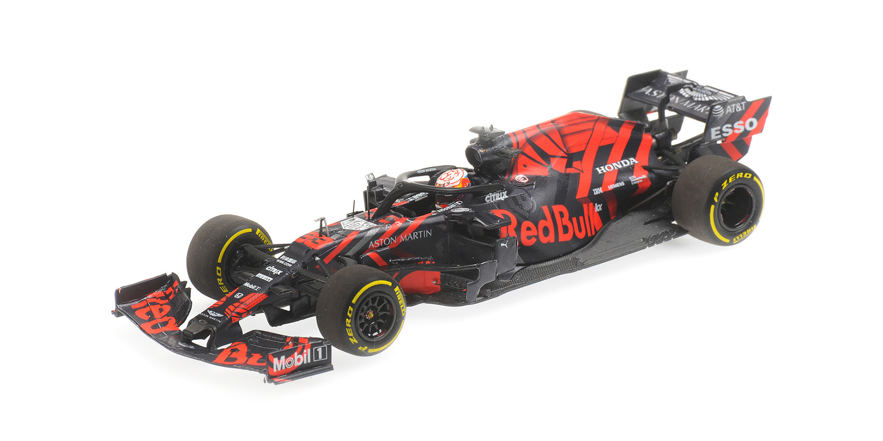 ASTON MARTIN RED BULL RACING RB15 - MAX VERSTAPPEN - SHAKEDOWN LIVERY SILVERSTONE 13-2-2019