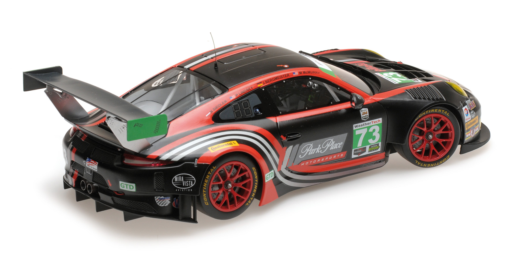 PORSCHE 911 GT3 R - PARK PLACE MOTORSPORT - LINDSEY/BERGMEISTER/MCMURRY/SIEDLER - 24H DAYTONA 2017