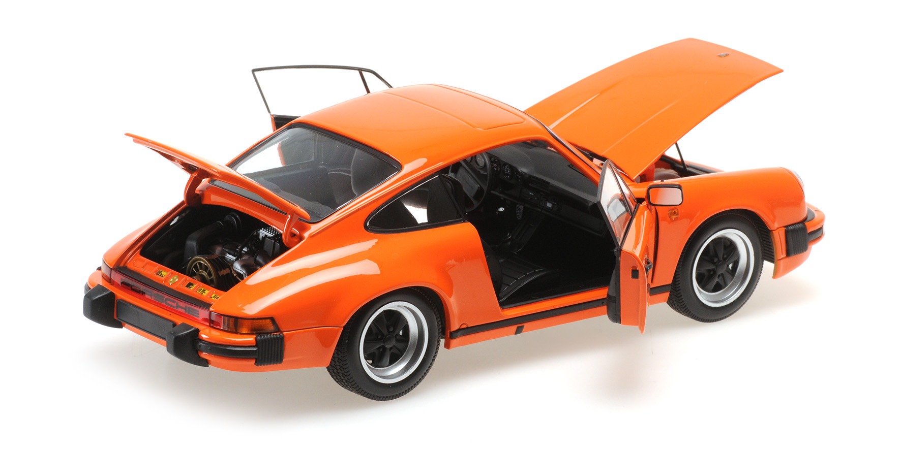PORSCHE 911 CARRERA COUPE 3.2 - 1983 - ORANGE