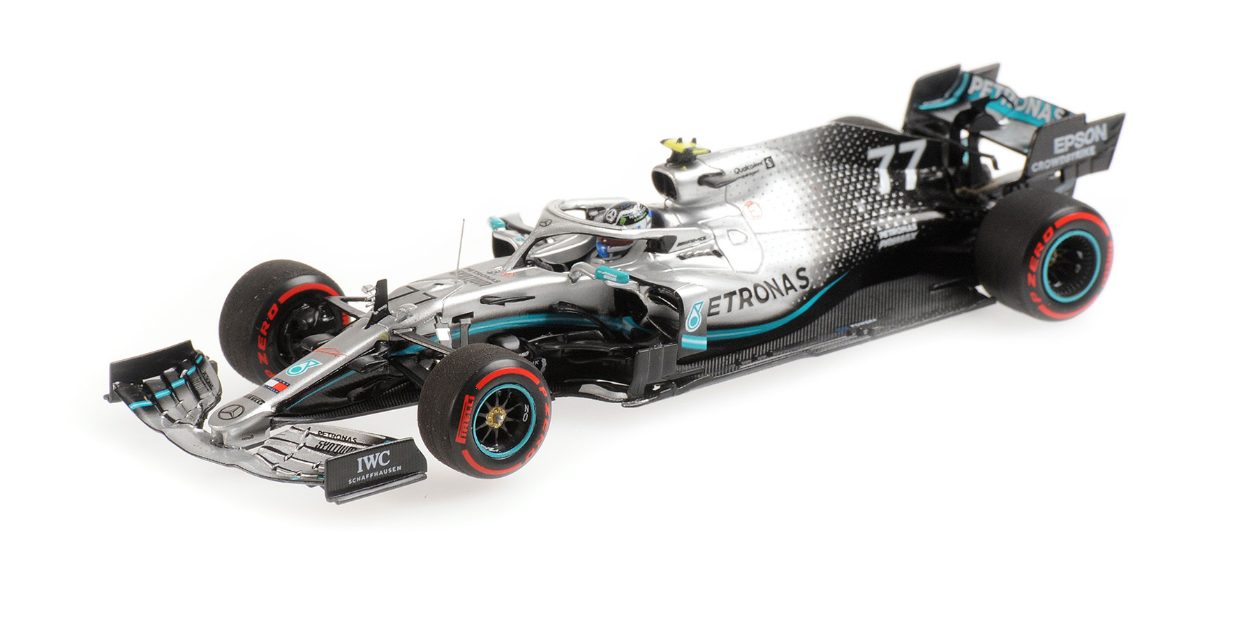 MERCEDES-AMG PETRONAS MOTORSPORT F1 W10 EQ POWER+ - VALTTERI BOTTAS - 2ND PLACE BRITISH GP 2019