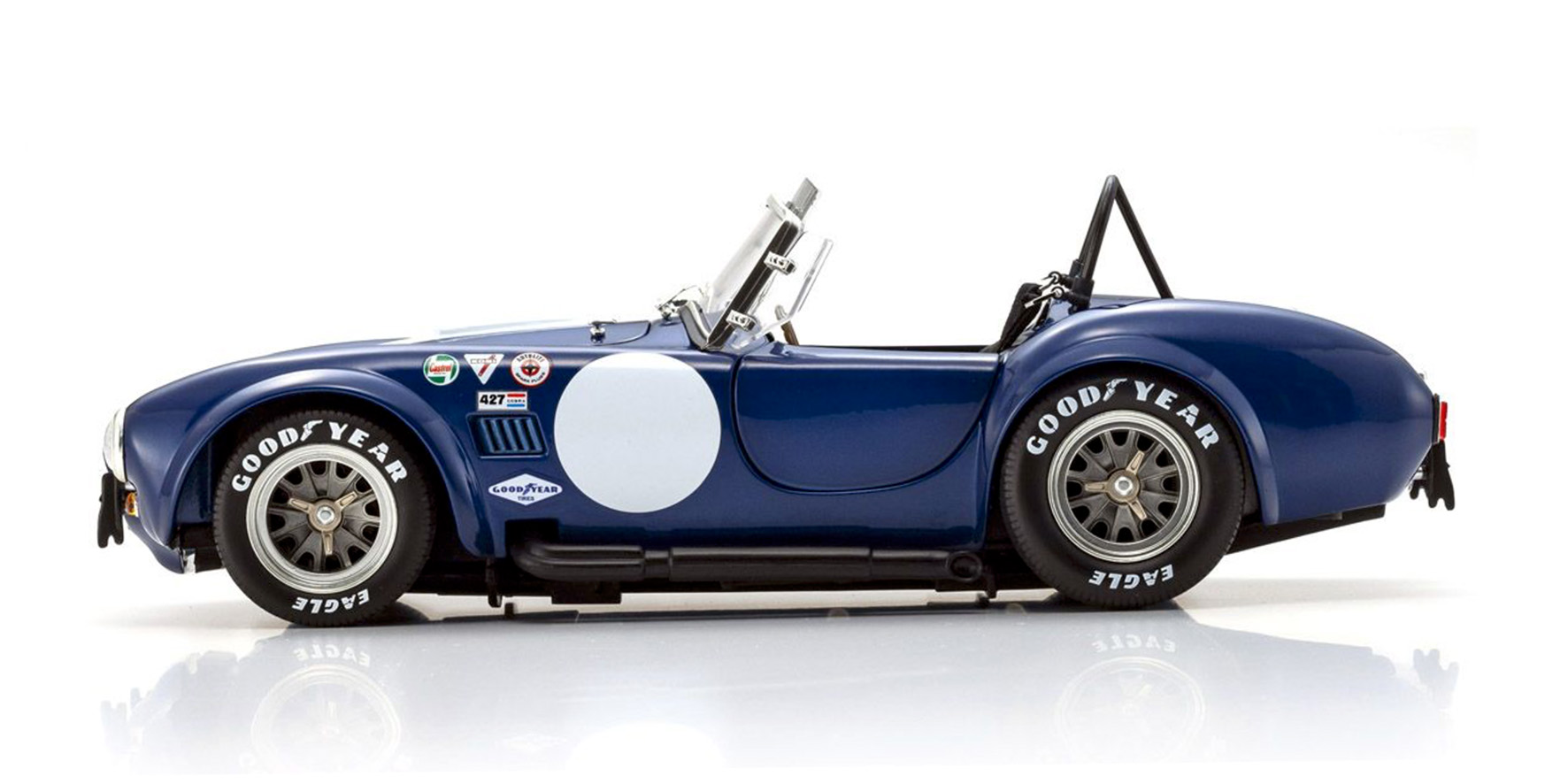 SHELBY COBRA 427 S/C - BLUE W/WHITE STRIPE (08048BLMW)