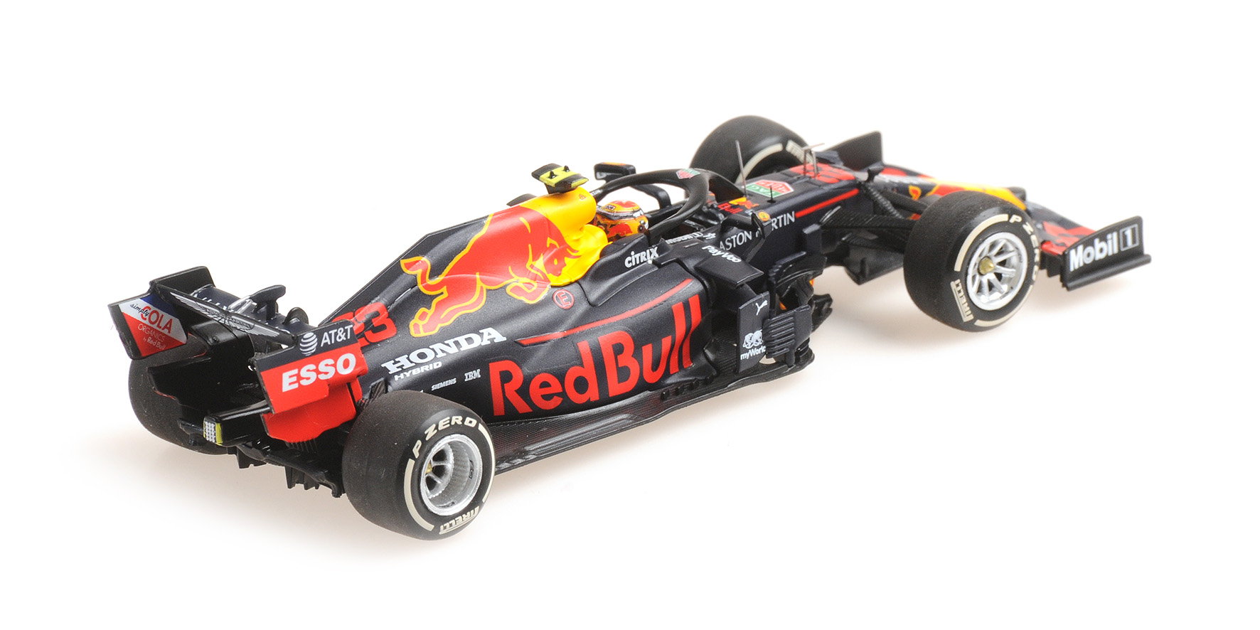 ASTON MARTIN RED BULL RACING RB16 - ALEXANDER ALBON - 70TH ANNIVERSARY GP 2020