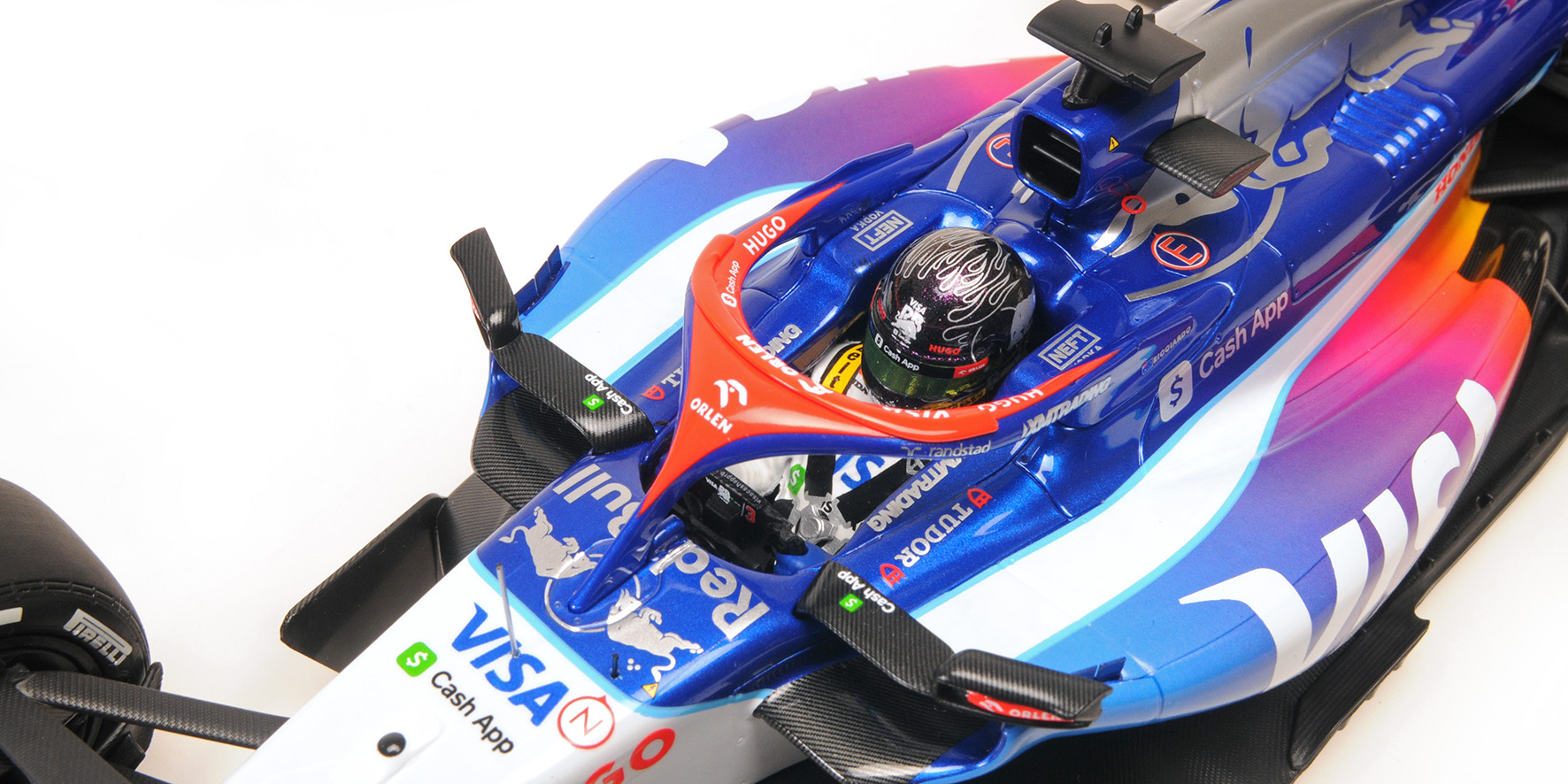 VISA CASH RB FORMULA ONE TEAM VCARB 01 - DANIEL RICCIARDO - MIAMI GP 2024