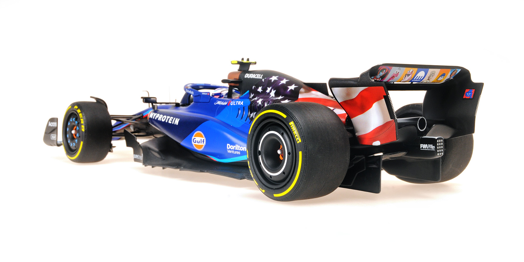 WILLIAMS RACING FW45 - LOGAN SARGEANT - AUSTIN GP 2023