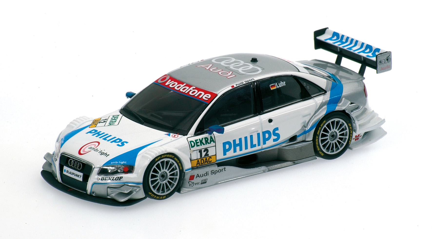 AUDI A4 - 'PHILIPS'  - LUCAS LUHR - AUDI SPORT TEAM ROSBERG - DTM 2007