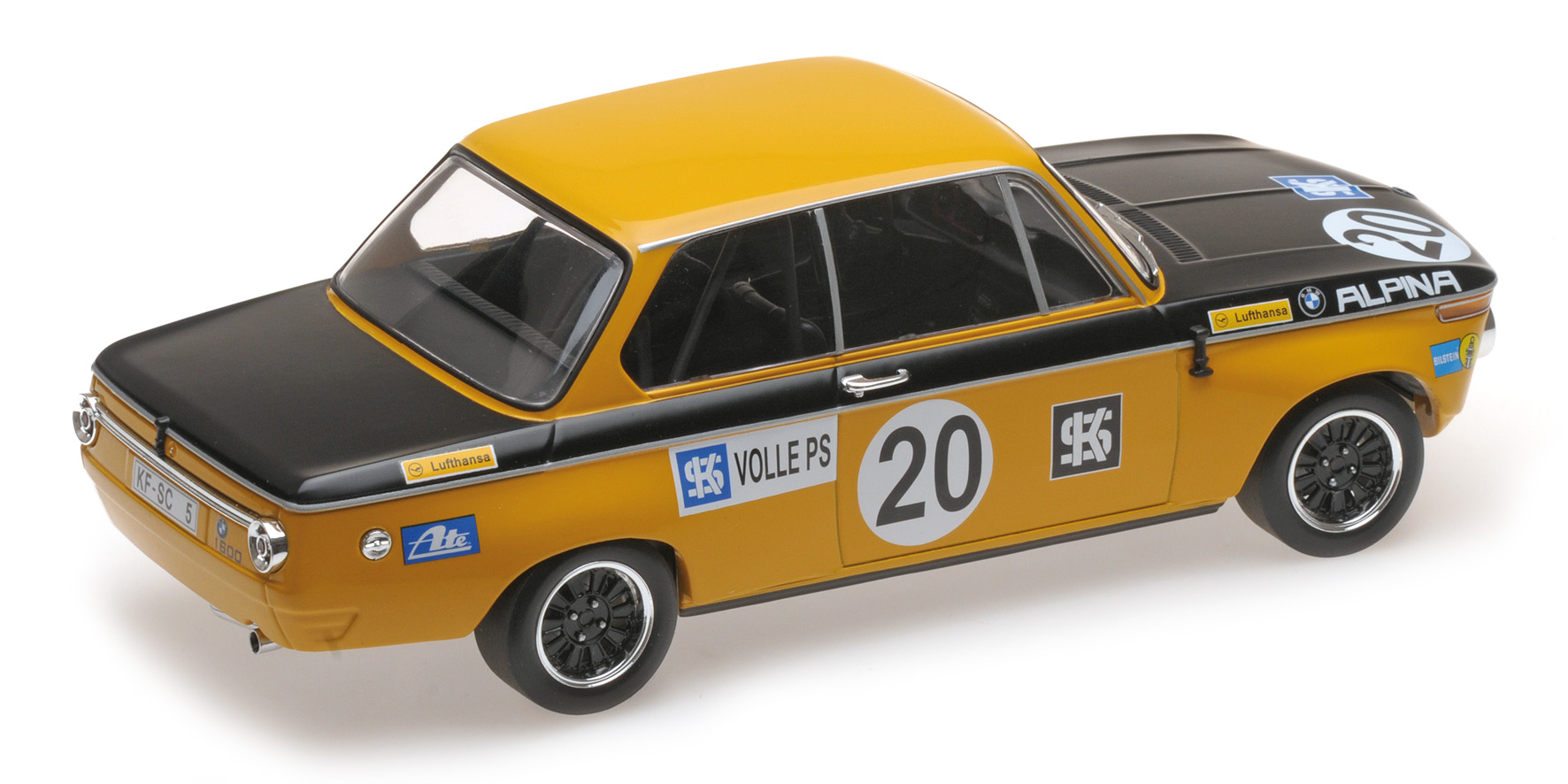 BMW 1600 - BMW ALPINA - HELMUT MARKO - CLASS WINNER AUSTRIA TROPHÄE SALZBURGRING ETCC 1970