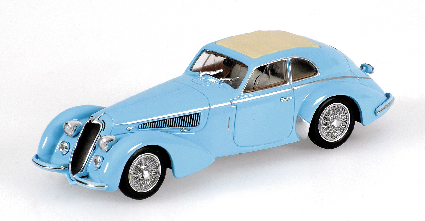 ALFA ROMEO 8C 2900 B LUNGO - 1938 - LIGHT BLUE