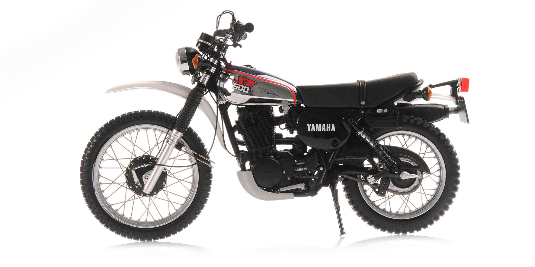 YAMAHA XT 500 - 1986 - DARK BLUE/WHITE