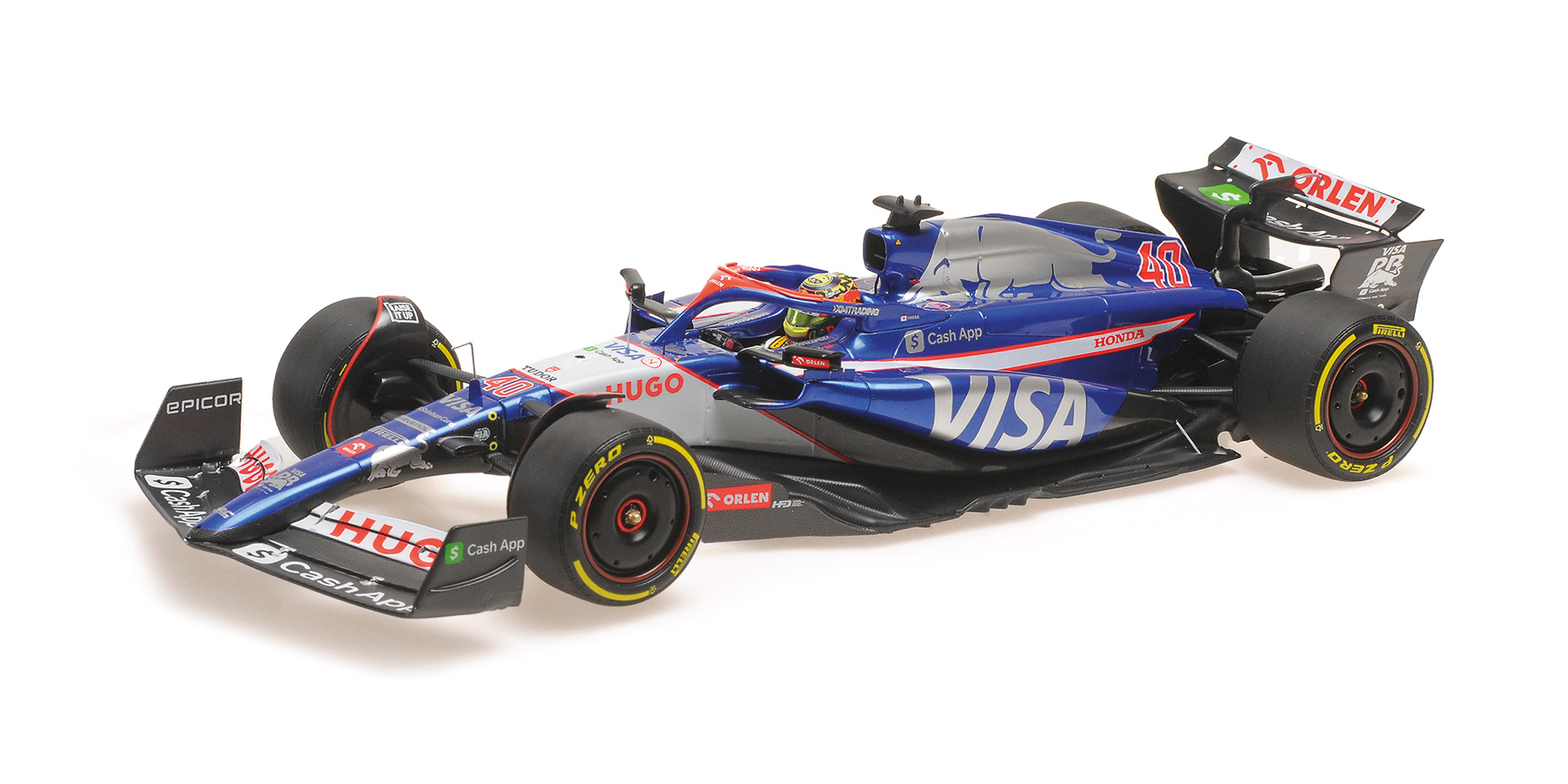 VISA CASH RB FORMULA ONE TEAM VCARB 01 - AYUMU IWASA - FP1 - JAPANESE GP 2024