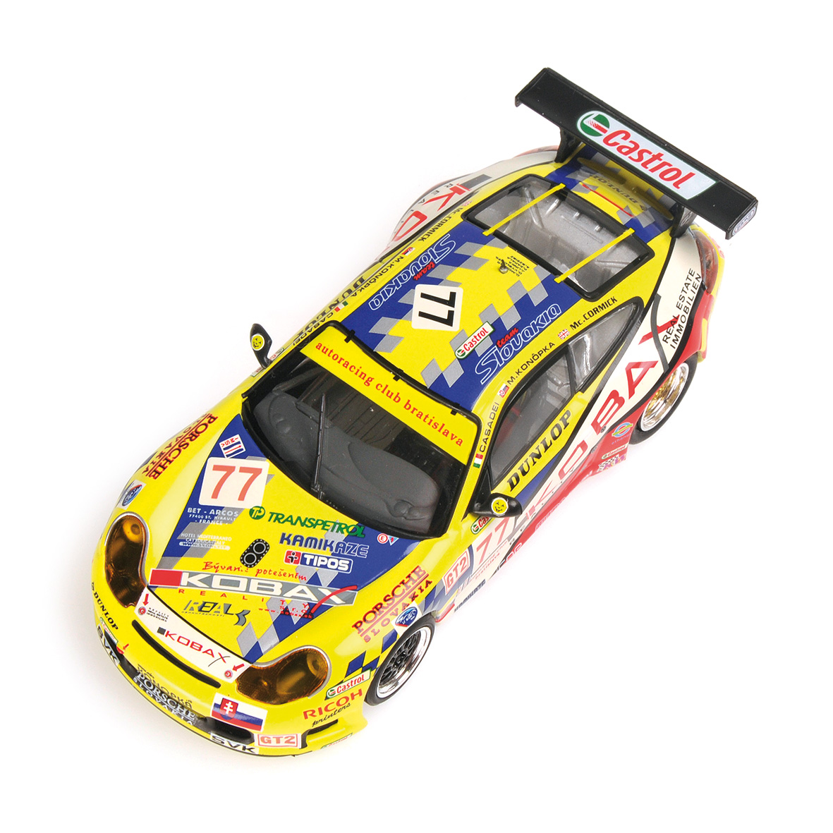 PORSCHE 911 GT3 RS - AUTORACING CLUB BRATISLAVA - KONOPKA/McCORMICK/CASADEI - 12H SEBRING 2007