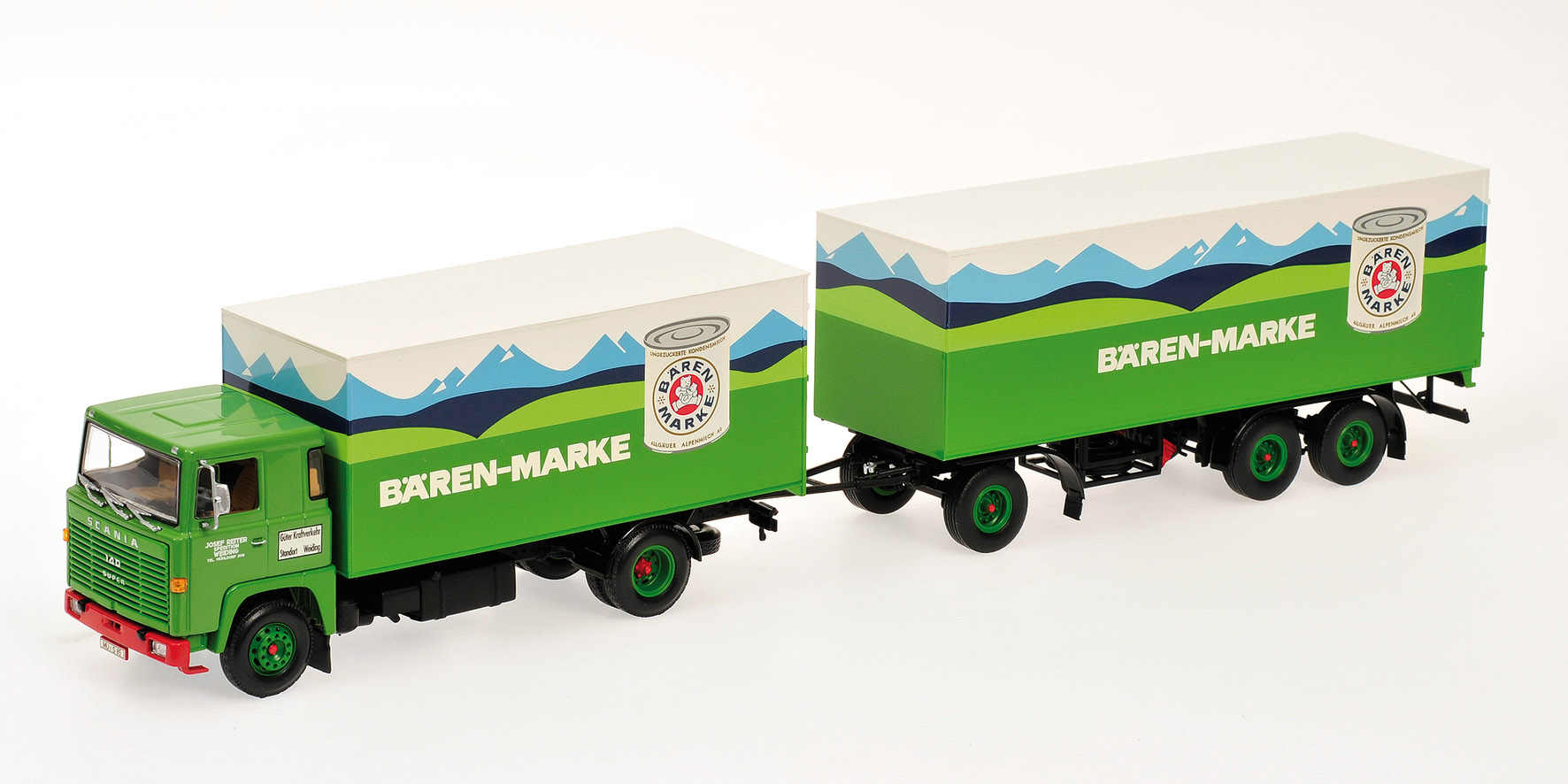 SCANIA LB140 - KOFFERZUG - 'BÄREN-MARKE'