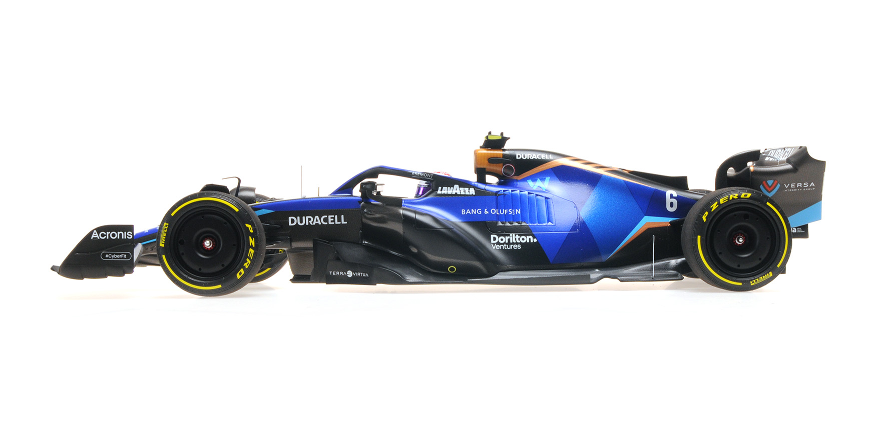 WILLIAMS RACING FW44 - NICHOLAS LATIFI- MIAMI GP 2022
