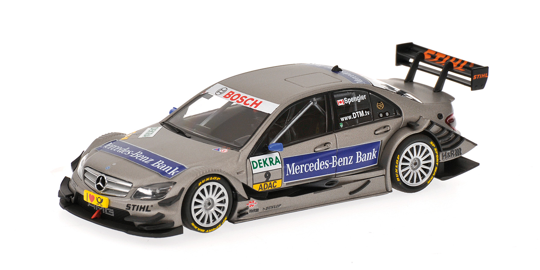 MERCEDES-BENZ C-CLASS (2009) - 'MERCEDES-BENZ BANK' - TEAM HWA - BRUNO SPENGLER - DTM 2009