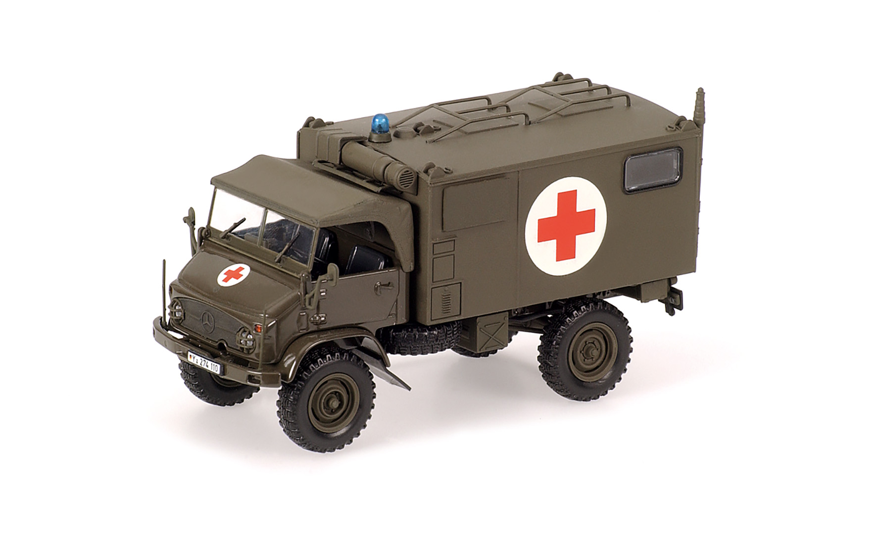 MERCEDES-BENZ UNIMOG 404 - BOX - 1960 - 'BUNDESWEHR KRKW'