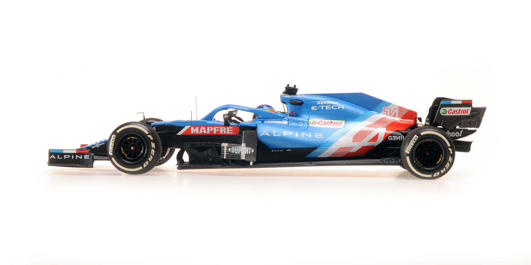 ALPINE F1 TEAM A521 - FERNANDO ALONSO - QATAR GP 2021