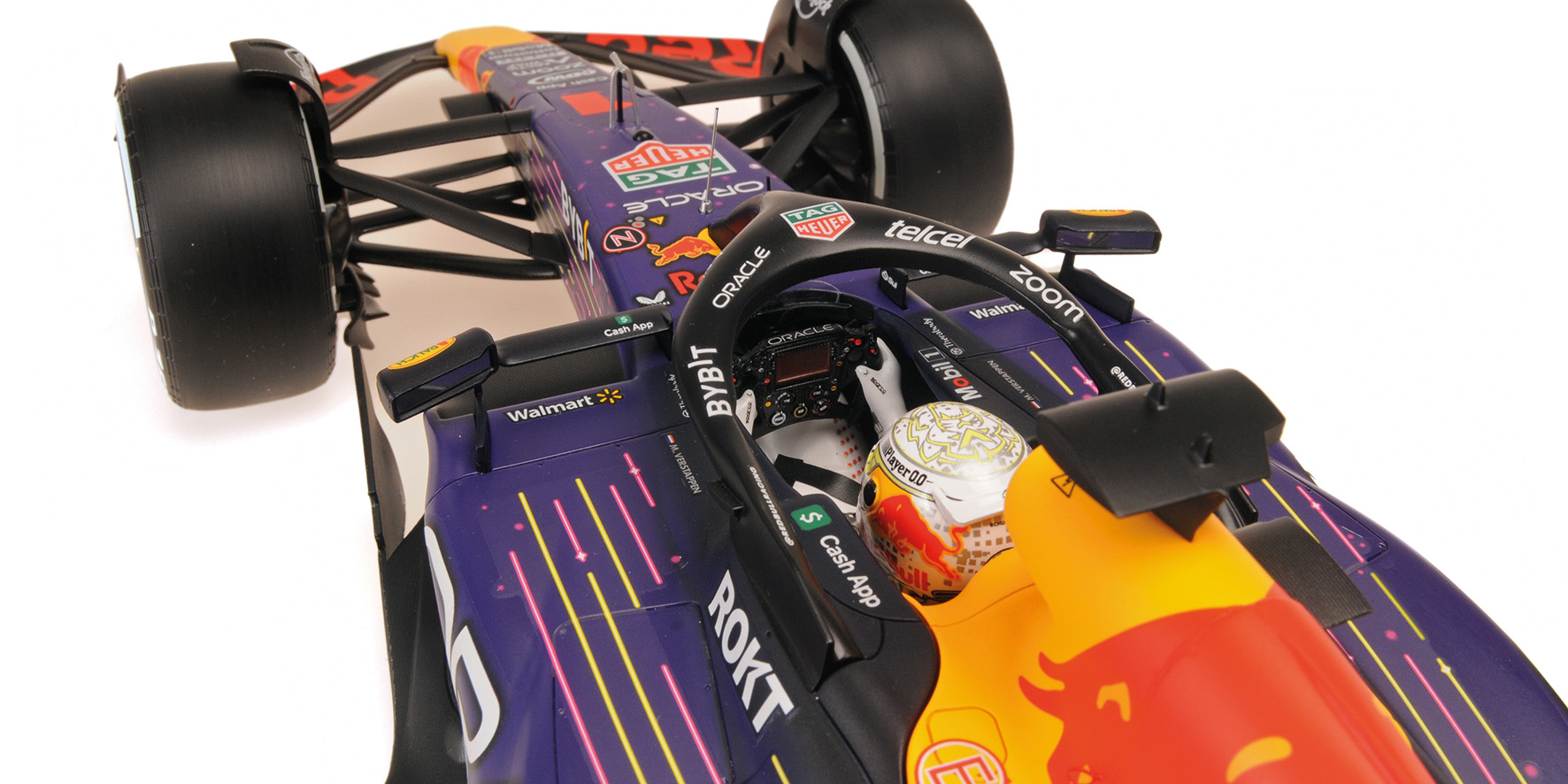 RED BULL RACING HONDA  RB19 - MAX VERSTAPPEN - WINNER LAS VEGAS GP 2023