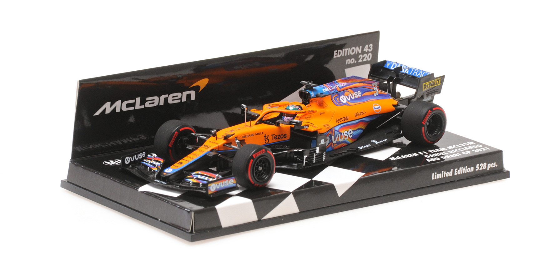 MCLAREN F1 TEAM MCL35M - DANIEL RICCIARDO - ABU DHABI GP 2021