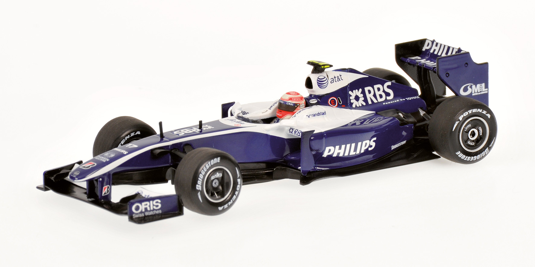 AT&T WILLIAMS TOYOTA - FW31 - KAZUKI NAKAJIMA - 2009