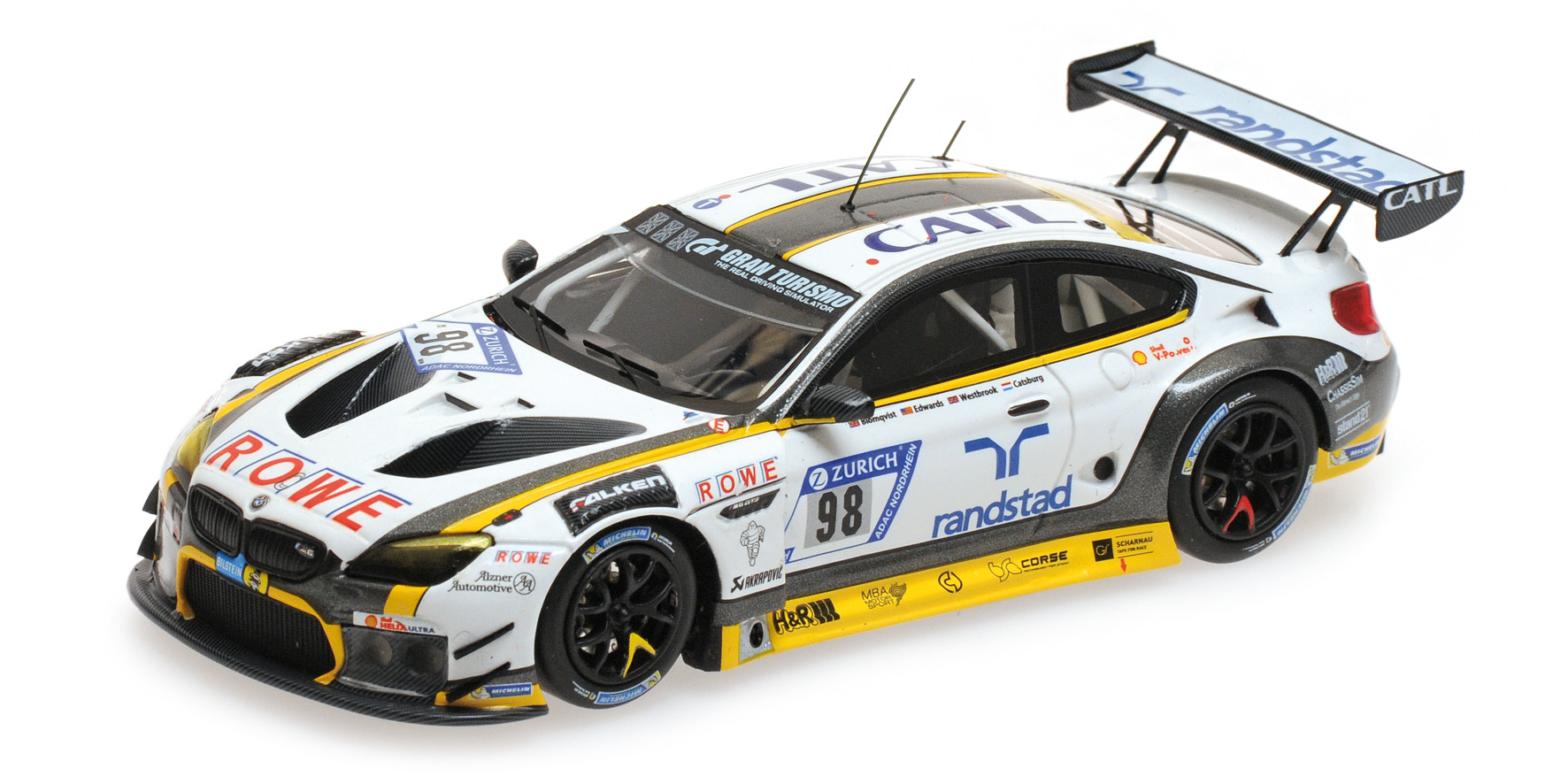 BMW M6 GT3 - ROWE RACING - CATSBURG/WESTBROOK/EDWARDS/BLOMQVIST - 24H NÜRBURGRING 2018 -