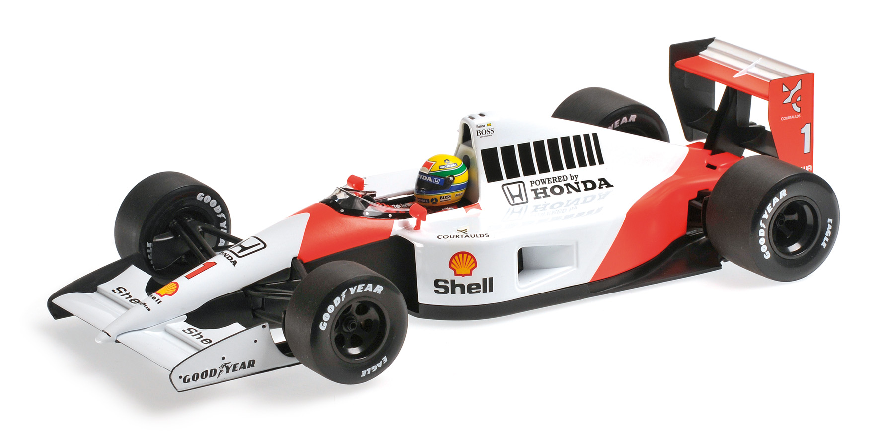 MCLAREN HONDA MP4/6 - AYRTON SENNA - WORLD CHAMPION 1991