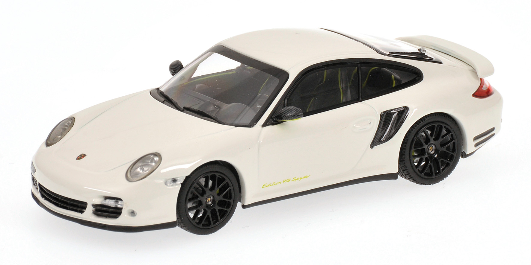 PORSCHE 911 TURBO S (997 II) - 2009 - WHITE - 'EDITION 918 SPYDER'