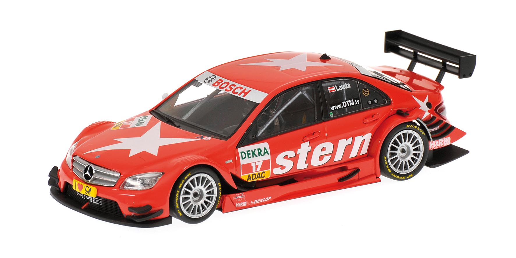MERCEDES-BENZ C-CLASS (2008) - 'STERN' - TEAM STERN AMG MERCEDES - MATHIAS LAUDA - DTM 2009