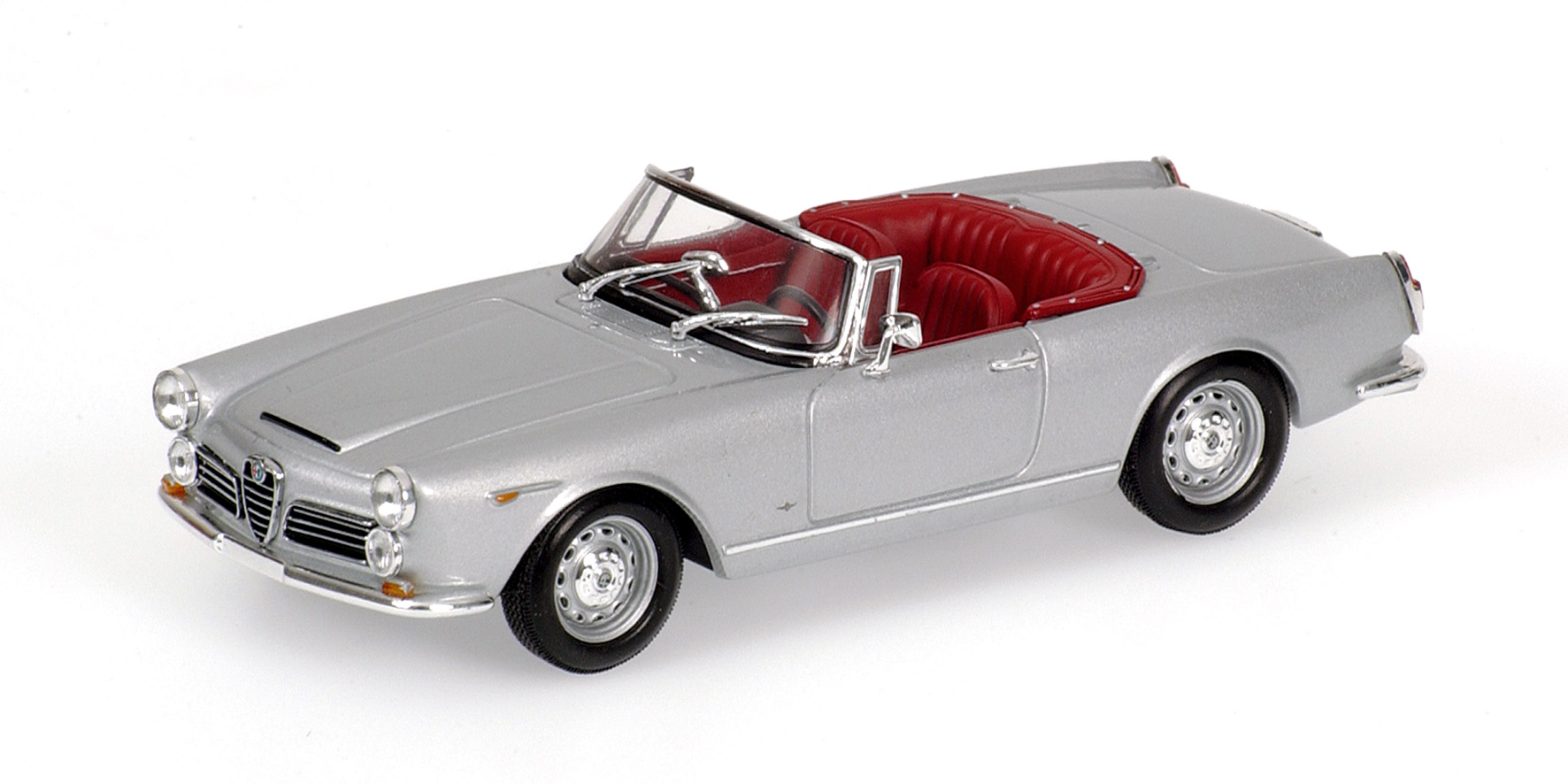 ALFA ROMEO 2600 SPIDER - 1964 - SILVER