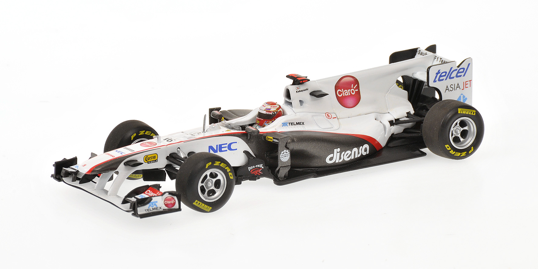 SAUBER F1 TEAM - KAMUI KOBAYASHI - SHOWCAR 2011