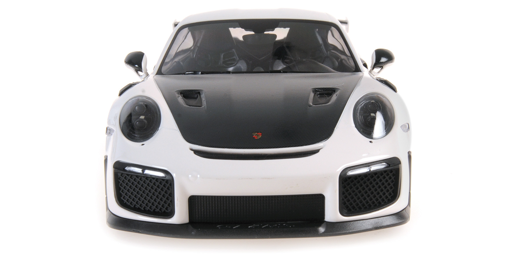 PORSCHE 911 (991.2) GT2RS - 2018 - WHITE W/ BLACK WHEELS
