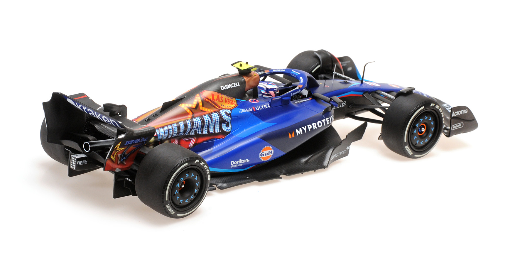 WILLIAMS RACING FW45 - LOGAN SARGEANT - LAS VEGAS GP - 2023