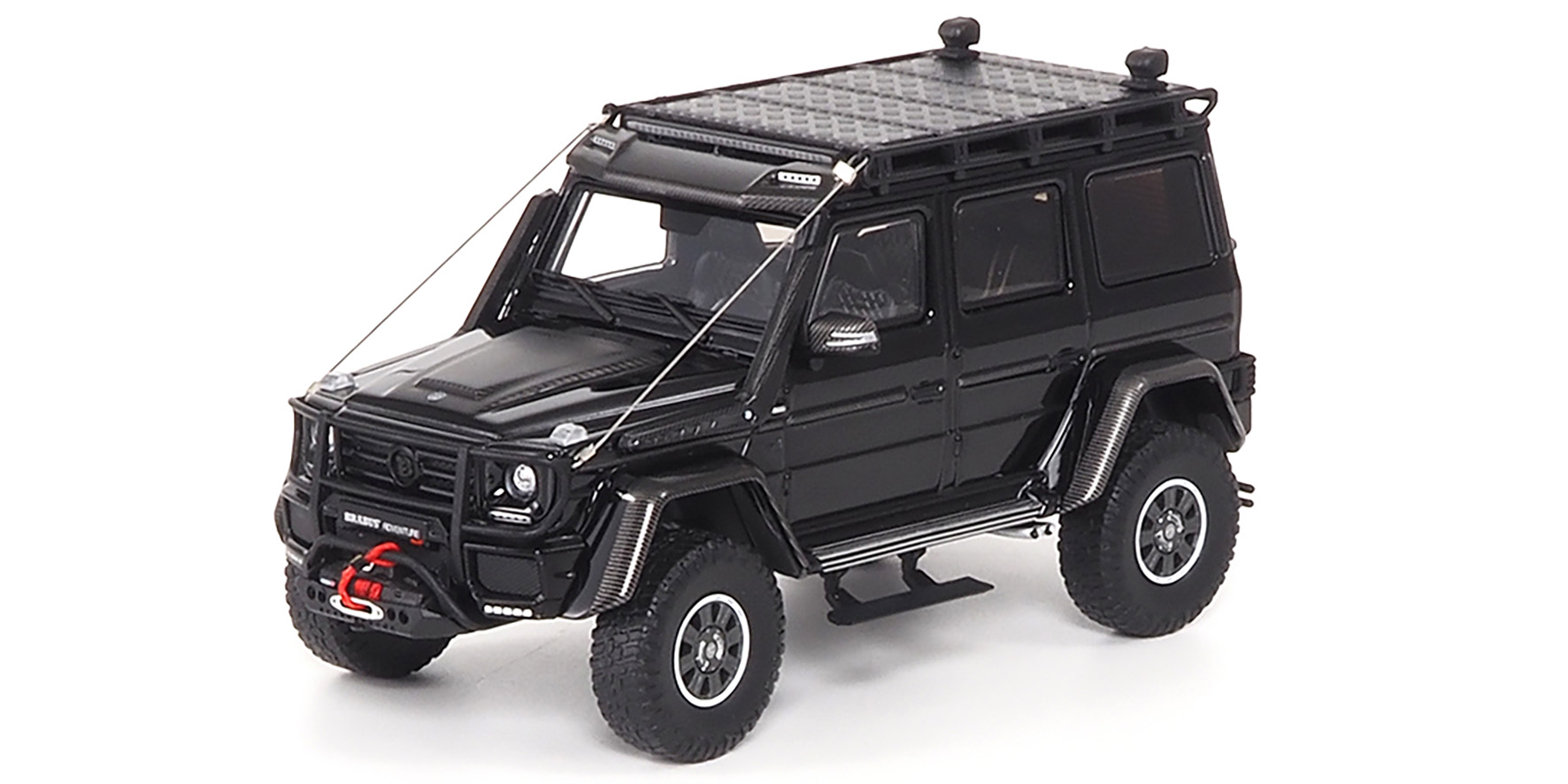 BRABUS 550 ADVENTURE MERCEDES-BENZ G CLASS 4x4² - 2017 - OBSIDIAN BLACK