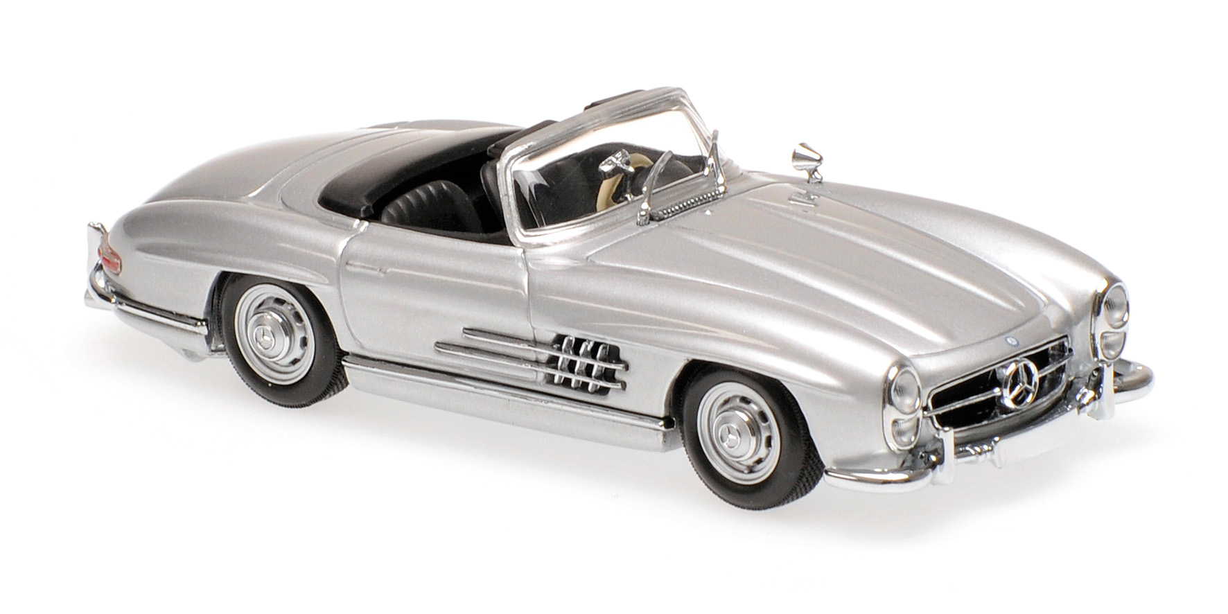 MERCEDES-BENZ 300 SL ROADSTER (W198 II) - 1955 - SILVER