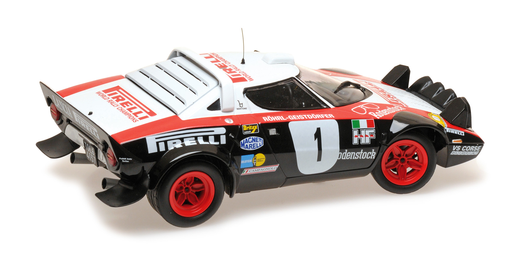 LANCIA STRATOS - LANCIA PIRELLI - RÖHRL/GEISTDÖRFER - WINNERS DYNAVIT SAARLAND RALLYE 1978