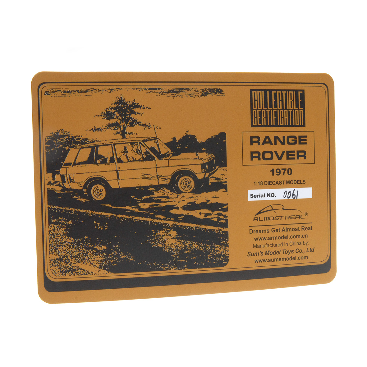 RANGE ROVER - 1970 - YELLOW