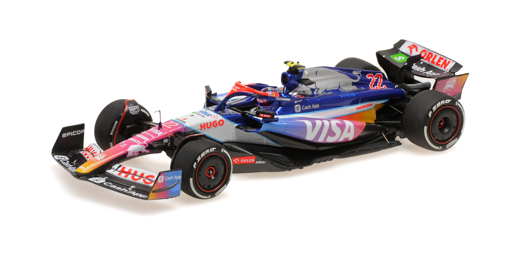 VISA CASH RB FORMULA ONE TEAM VCARB 01 - YUKI TSUNODA - MIAMI GP 2024