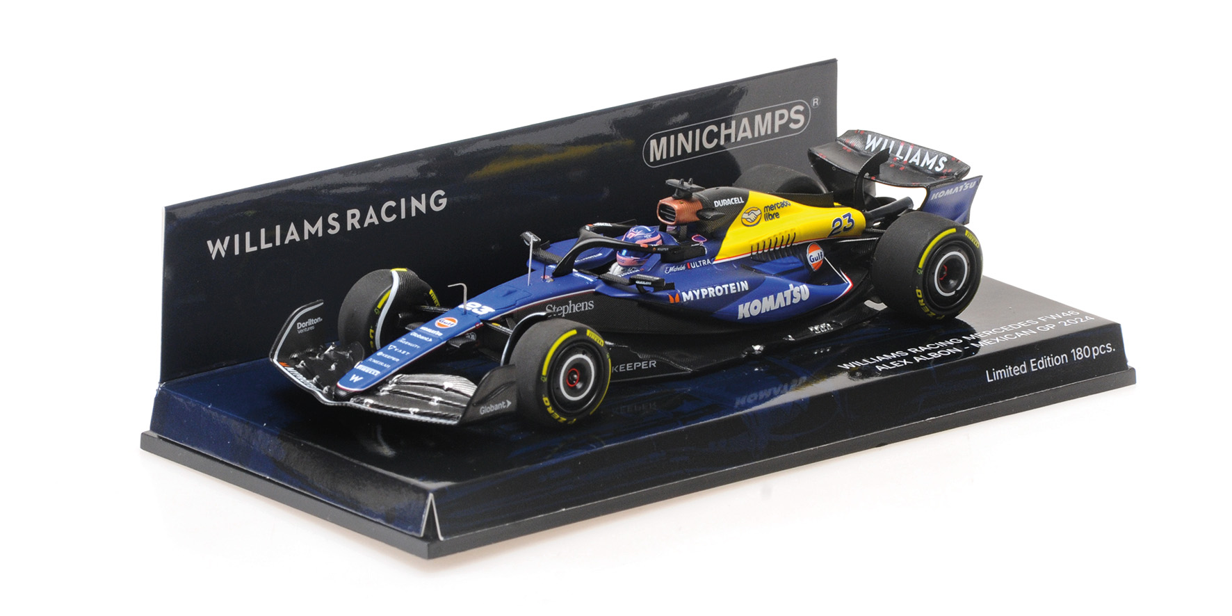 WILLIAMS RACING FW46 - ALEX ALBON - MEXICAN GP 2024