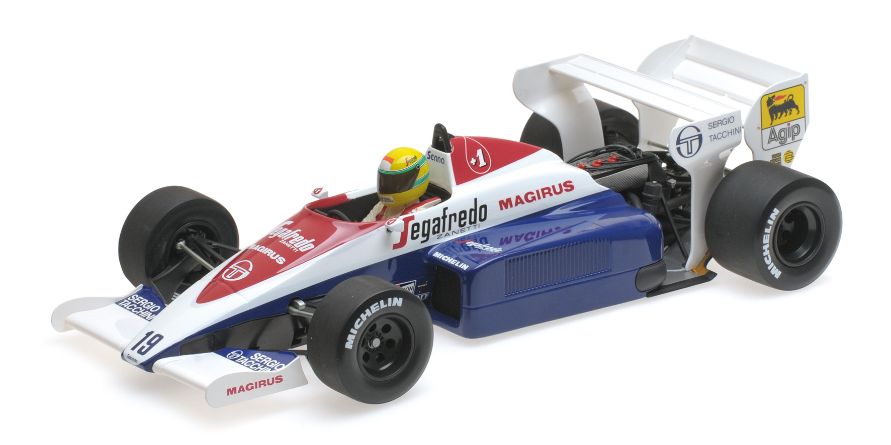TOLEMAN HART TG184 - AYRTON SENNA - MONACO GP 1984