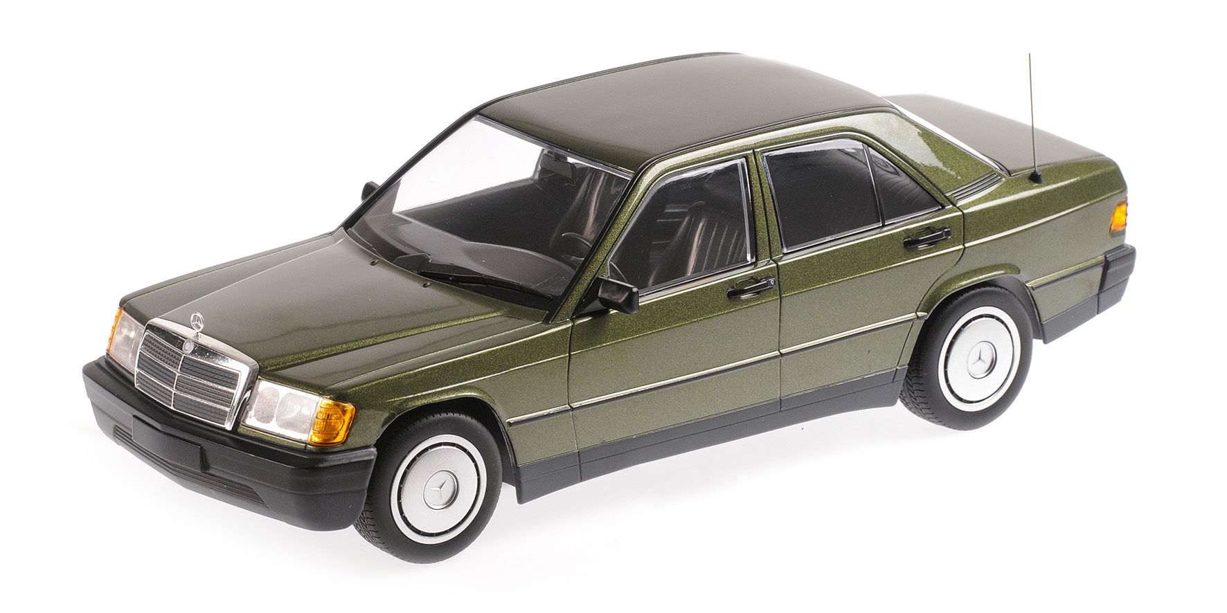 MERCEDES-BENZ 190E (W201) - 1982 - GREEN METALLIC