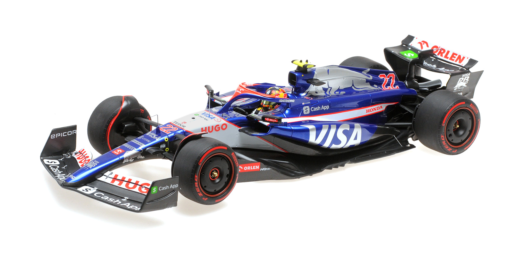 VISA CASH RB FORMULA ONE TEAM VCARB 01 - YUKI TSUNODA - 2024