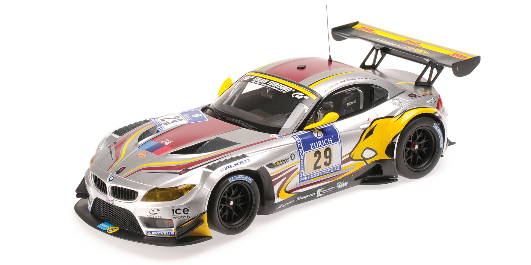 BMW Z4 GT3 - MARC VDS RACING TEAM - LEINDERS/PALTTALA/MARTIN - ADAC 24H NÜRBURGRING 2012
