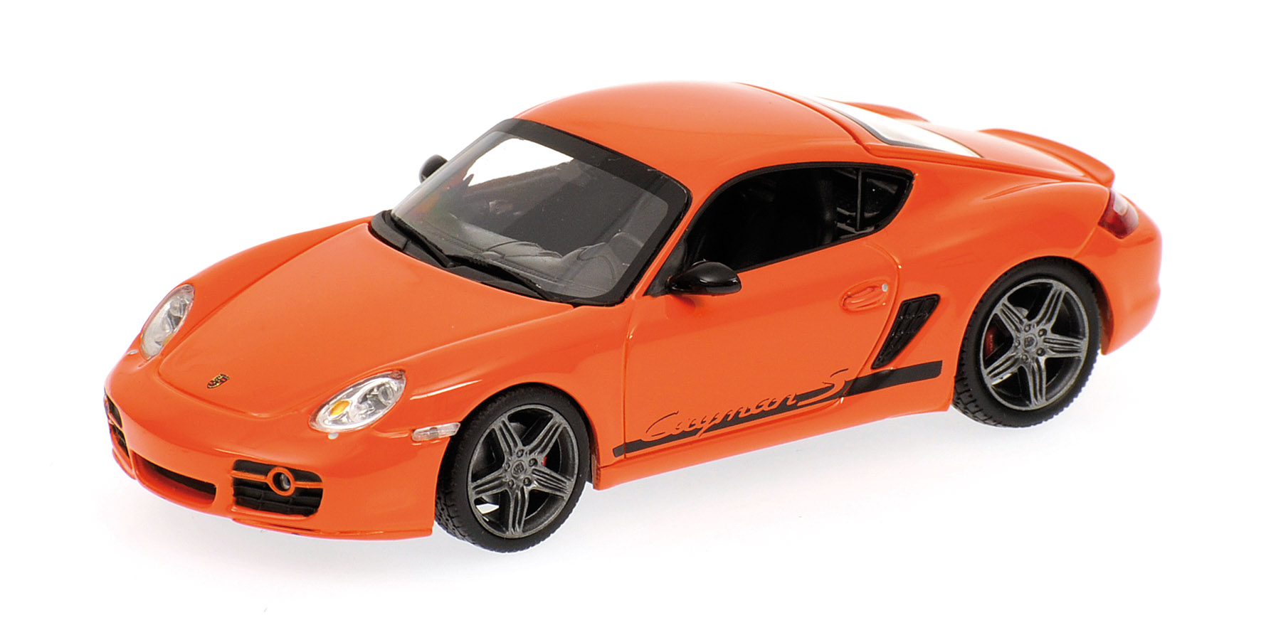 PORSCHE CAYMAN S - 2008 - ORANGE