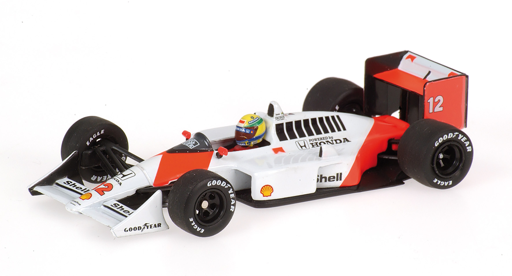 MCLAREN HONDA MP4/4 - AYRTON SENNA - WORLD CHAMPION 1988