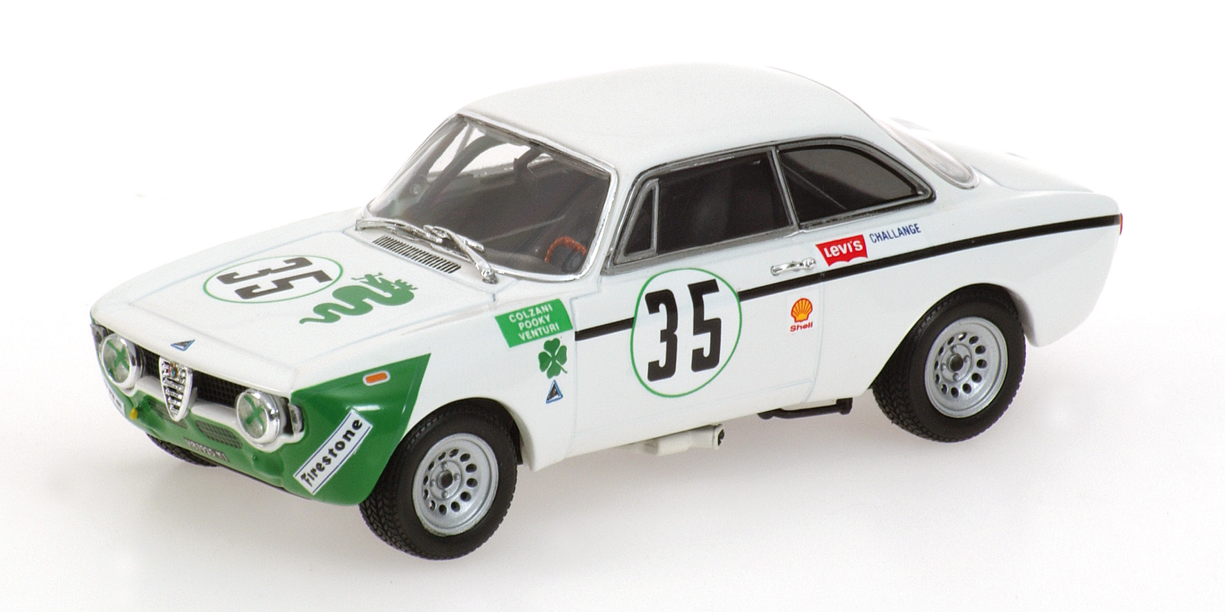 ALFA ROMEO GTA 1300 JUNIOR - COLZANI/CAZZAGO 'POOKY'/VENTURI - JARAMA 1972