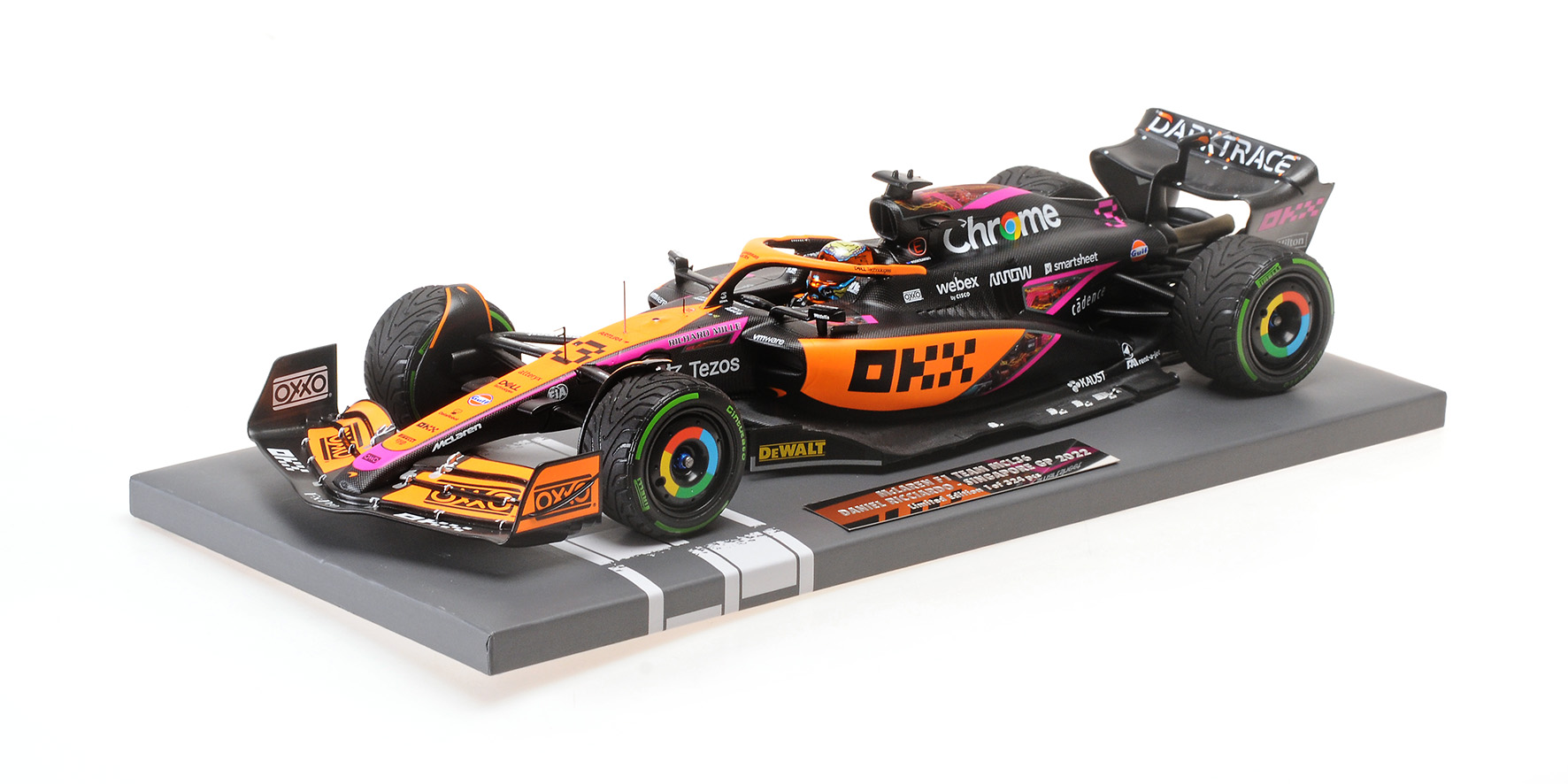 MCLAREN F1 TEAM MCL36 - DANIEL RICCIARDO - SINGAPORE GP 2022