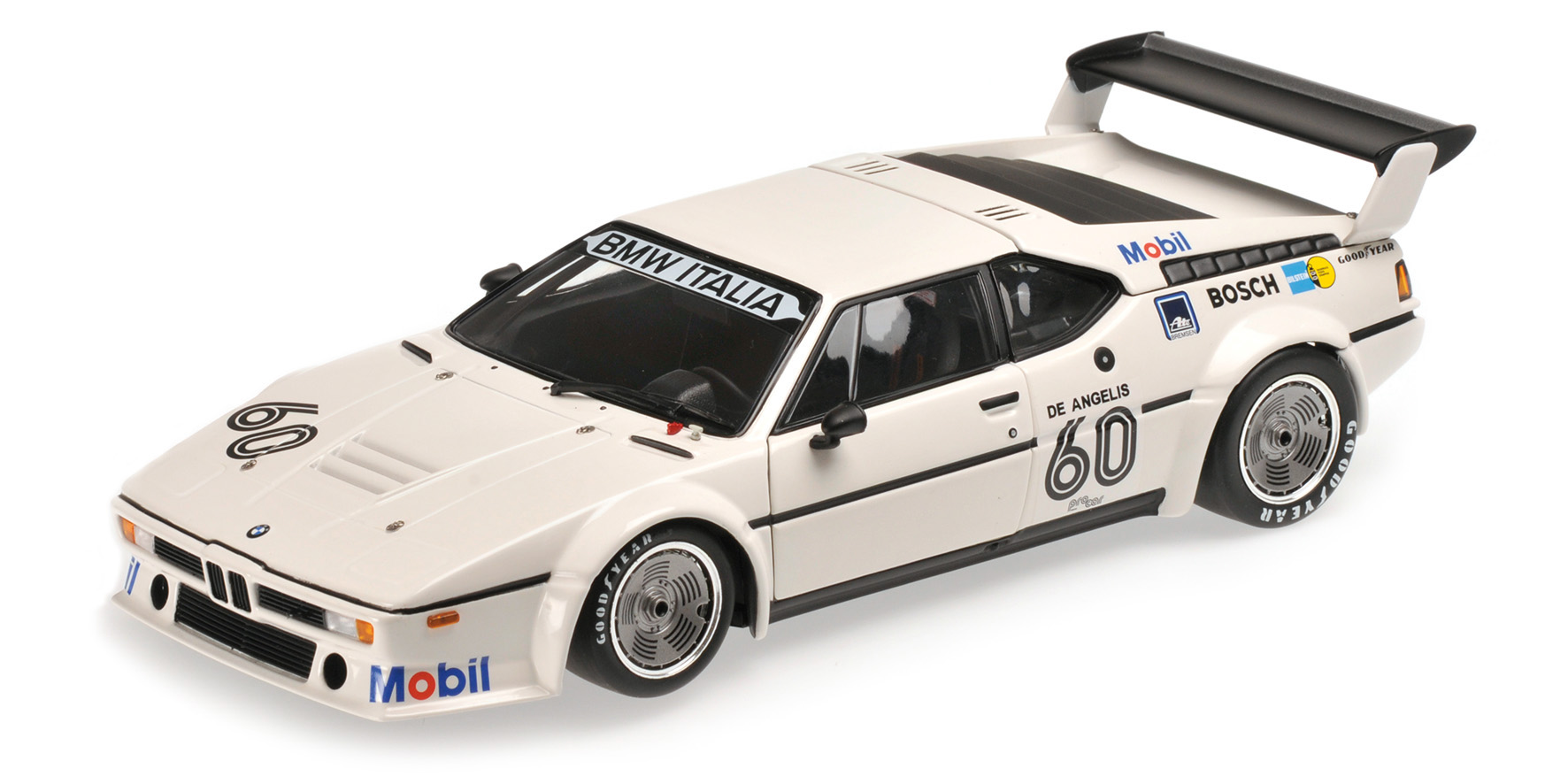 BMW M1 PROCAR - BMW ITALIA - ELIO DE ANGELIS - WINNER PROCAR SERIES ZOLDER 1979