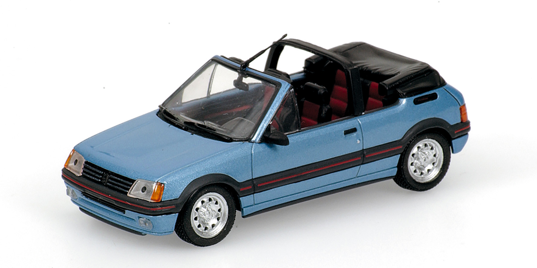 PEUGEOT 205 CABRIOLET - 1990 - BLUE METALLIC