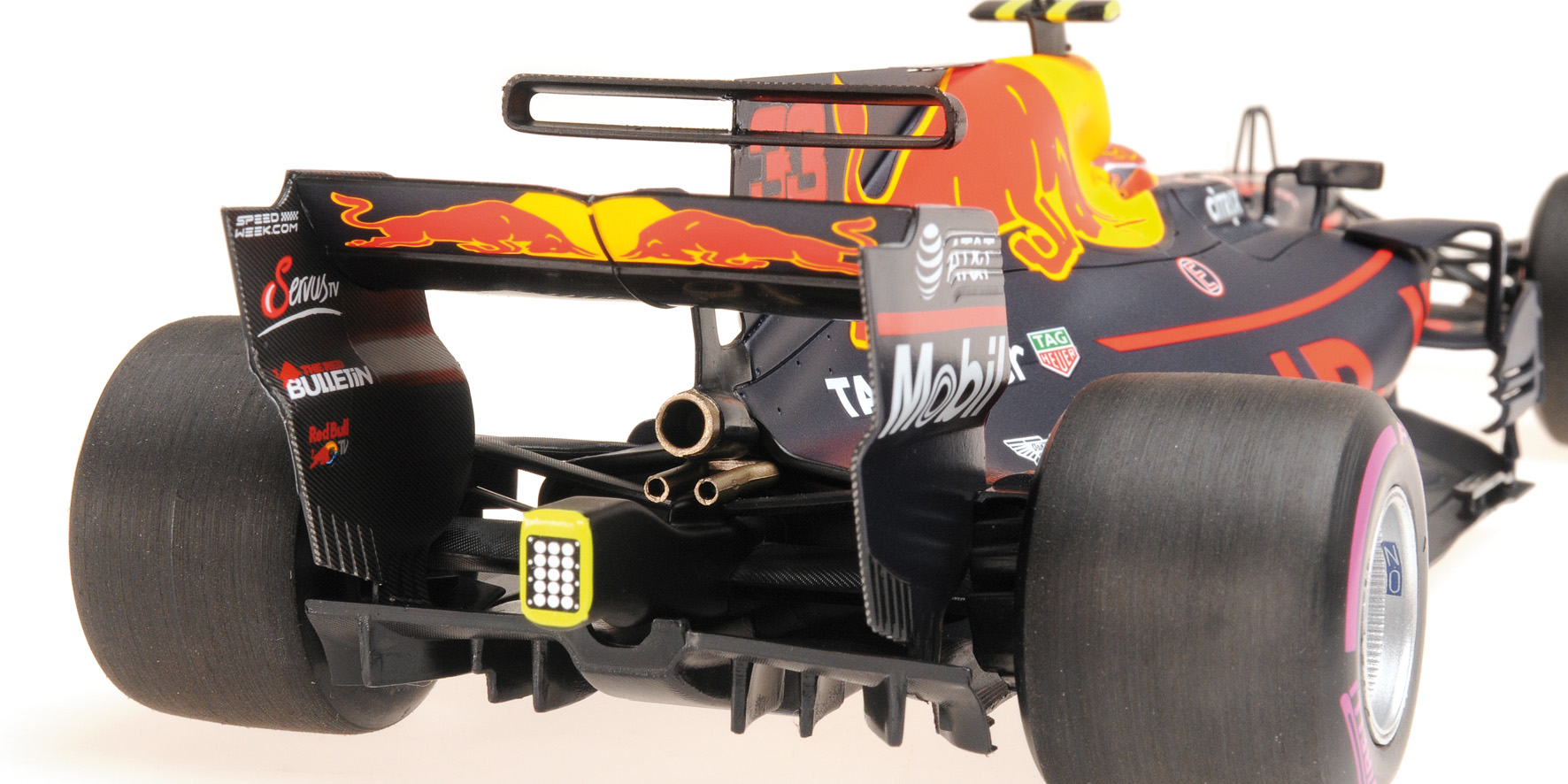 RED BULL RACING TAG-HEUER RB13 - MAX VERSTAPPEN - WINNER MEXICAN GP 2017