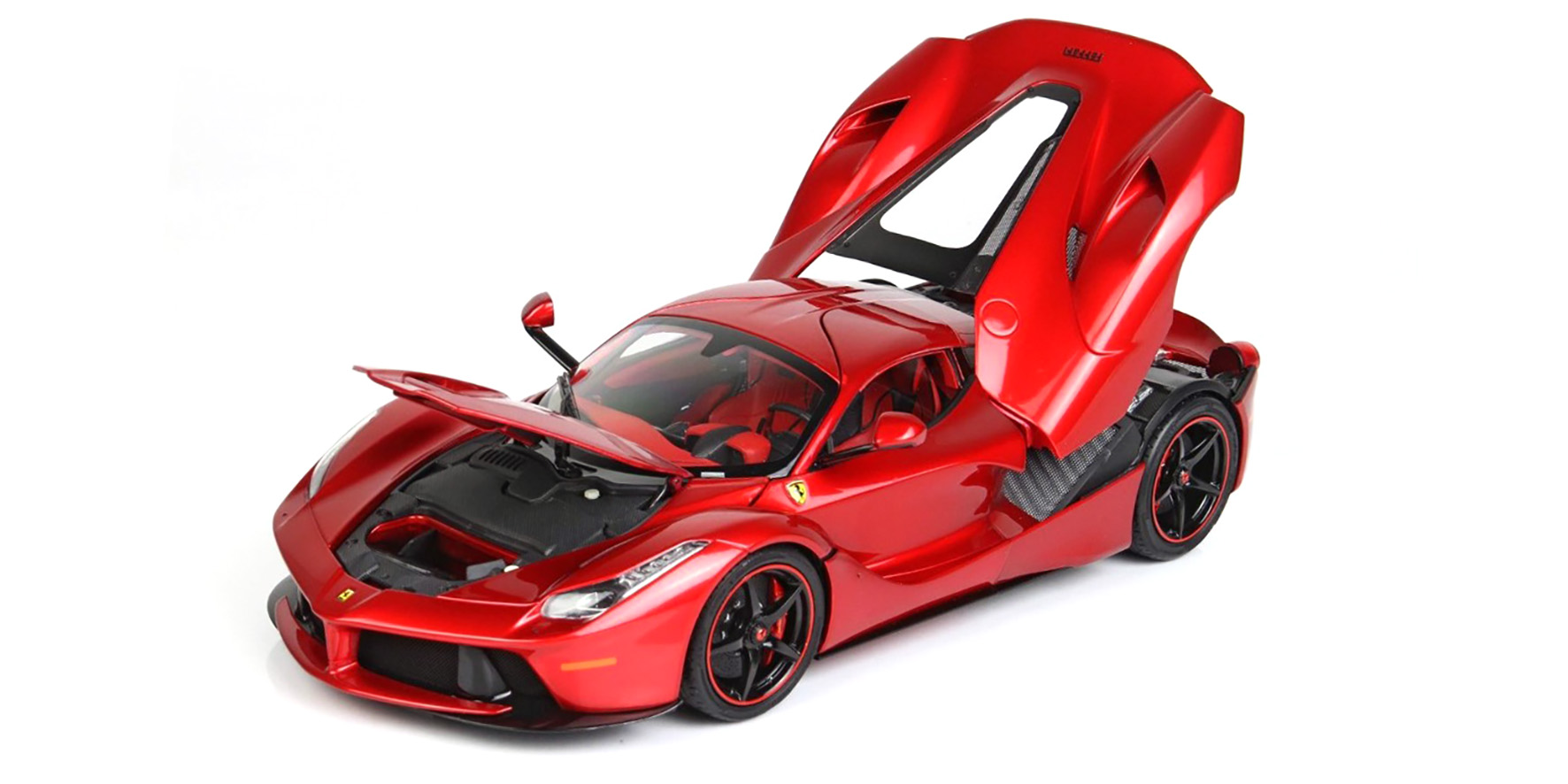 FERRARI LAFERRARI - RED METALLIC (LEWIS HAMILTON)